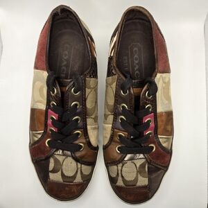 COACH Dawnell Patchwork Sneakers